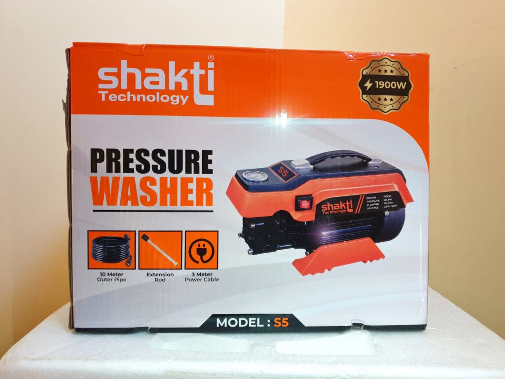 Shakti technology S5 pressure washer 