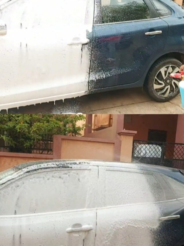 NR Car Wash Shampoo Compare With MR Pink Shampoo